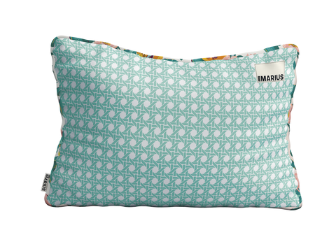 Coussin CANNAGE Céladon 40x60 cm