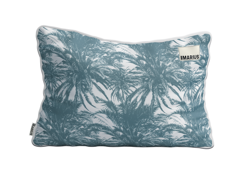Coussin CANOPÉE LUXE Pétrole 40x60 cm