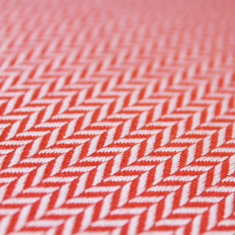 Coussin CHEVRON Melon 40x60
