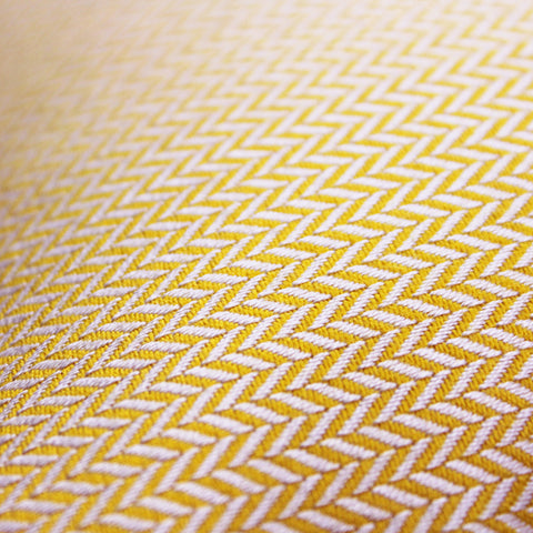 Coussin CHEVRON Sunshine 50x50