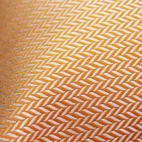 Coussin CHEVRON Tangerine 50x50