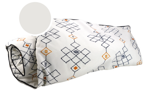 Courtepointe velours BERBERE CURRY 80x200 cm