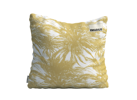 Coussin CANOPÉE LUXE Miel 75x75 cm