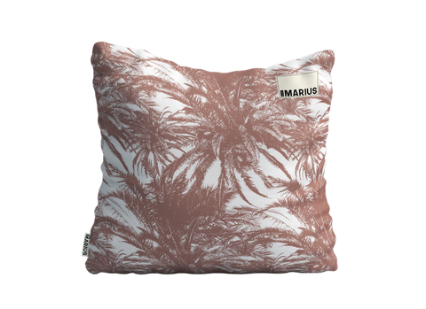 Coussin CANOPÉE LUXE Terre 75x75 cm