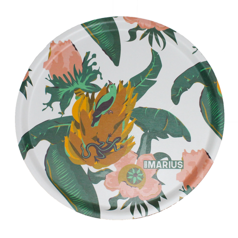 Plateau rond LA SALAMANDRE 45cm