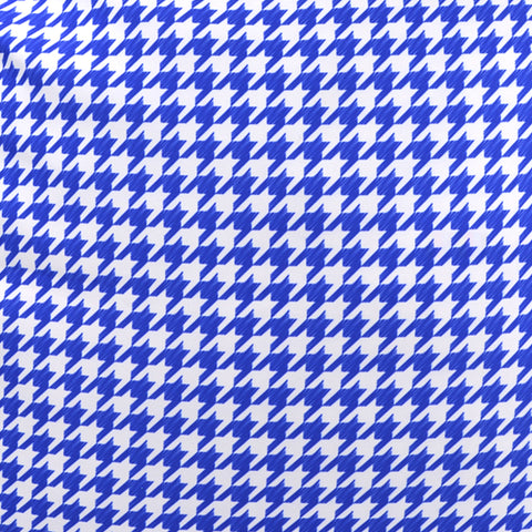 Coussin PIED DE COQ Bleu 40x60 cm