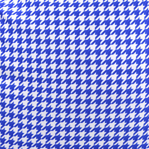 Coussin PIED DE COQ Bleu 40x60 cm