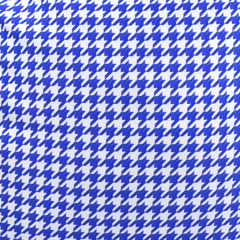 Coussin PIED DE COQ Bleu 40x60 cm