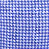 Coussin PIED DE COQ Bleu 45x45 cm