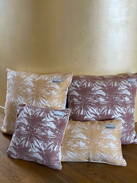 Housse de coussin CANOPÉE LUXE Miel 75x75 cm