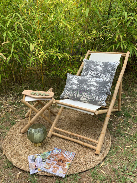 Housse de Coussin CANOPÉE LUXE Orage 40x60 cm